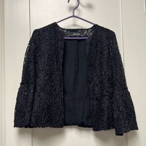 Zara Beaded Lace Blazer Jacket